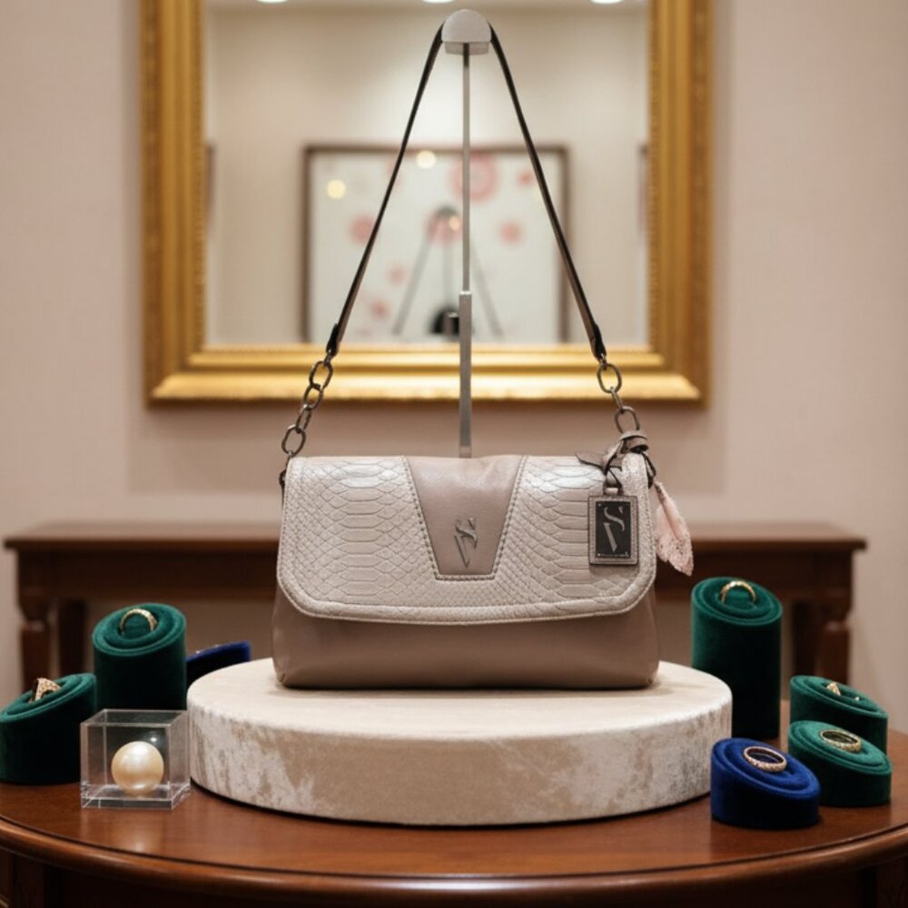 Vera Wang - Taupe and Reptile